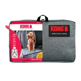 KONG Single Seat Cover, pokrowiec na pojedyncze siedzenie, szary - Dł. x szer. x wys.: 27,5 x 20 x 6,5 cm
