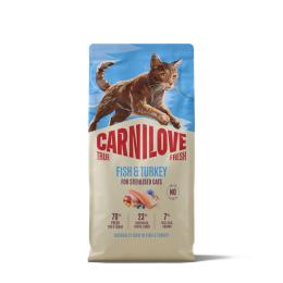 Carnilove True Fresh Adult Sterilised, ryba i indyk - 2 x 6 kg