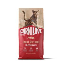 Carnilove Active Adult Sterilised, jagnięcina i dzik - 2 x 6 kg