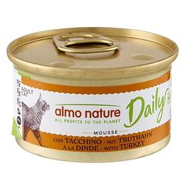 Almo Nature Daily Menu, 6 x 85 g - Mus z indykiem