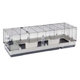 Ferplast Plaza 160, klatka dla małych zwierząt - Dł. x szer. x wys.: 162 x 60 x 50 cm