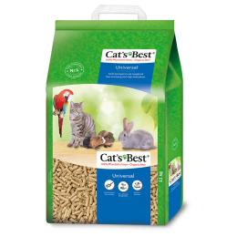 Cat's Best Universal żwirek dla kota i małych zwierząt, niezbrylający się - 2 x 20 l (ok. 22 kg.)