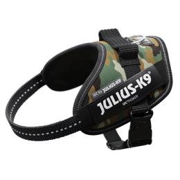 JULIUS-K9 IDC® Power Camouflage, szelki dla psa - Rozm. XS: obw. klatki piersiowej 40 - 53 cm