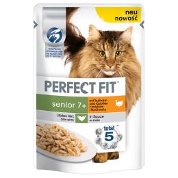 Perfect Fit Senior - Indyk i marchew, 12 x 85 g