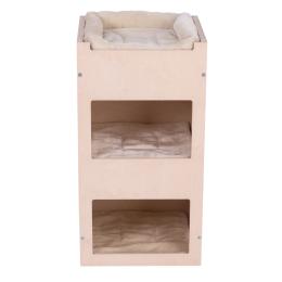 Natural Paradise, wieża dla kota Daisy S - Kremowa