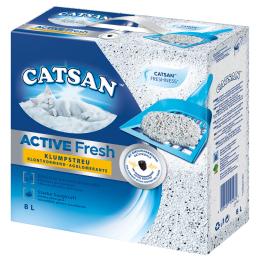 Catsan Active Fresh żwirek zbrylający się - 8 l