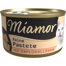 Megapakiet Miamor Pastete, 24 x 85 g - Wątróbka drobiowa