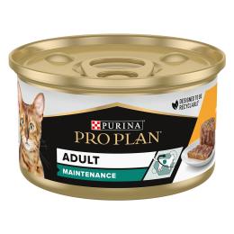 Megapakiet PURINA PRO PLAN, puszki, 48 x 85 g  - Adult, kurczak