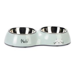 Karlie zestaw misek dla kota Rana - 2 x 200 ml