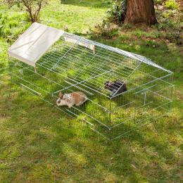 Kerbl Kojec ze szpiczastym dachem - Dł. x wys. x szer.: 220 x 85 x 103 cm