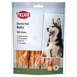 Trixie Denta Fun Rolls z kurczakiem - 120 szt., ok. 12 cm