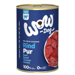 WOW Pur, 6 x 400 g - Wołowina