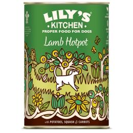 Lily's Kitchen Adult Dog, 6 x 400 g - Jagnięcina z ziemniakami, dynią i marchewką