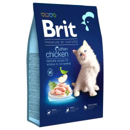 Brit Premium by Nature Cat Kitten, kurczak - 8 kg