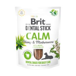 Brit Dental Stick Calm z konopiami i serdecznikiem - 3 x 251 g (21 sztuk)