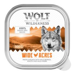 Megapakiet Wolf of Wilderness Monoprotein Adult, 24 x 300 g - Wide Acres - kurczak