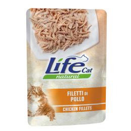 Megapakiet Life Cat Natural Adult, 24 x 70 g - Filety z kurczaka