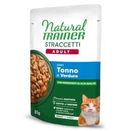 18 + 4 / 20 + 4 gratis! Natural Trainer, paski w sosie,  22 x 85 g / 24 x 85 g - Tuńczyk, 22 x 85 g