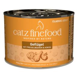 Korzystny pakiet catz finefood, 12 x 200 g - Drób