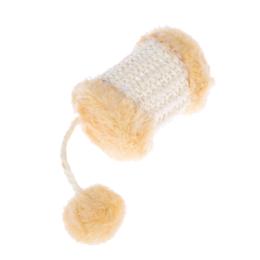 TIAKI sizalowe koło z grzechotką dla kota - 1 szt.