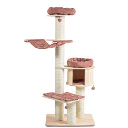 Natural Paradise  drapak dla kota Magnolia XL Plus  - Limitowana edycja: brudny róż