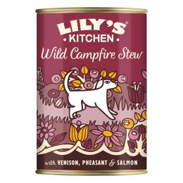 Lily's Kitchen Grainfree, bez zbóż - Dziczyzna, bażant i łosoś, 24 x 400 g