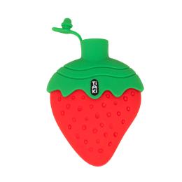 TIAKI zabawka dla szczeniąt, truskawka - Dł. x szer. x wys.: 11,5 x 9,5 x 4 cm