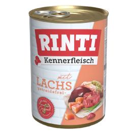 Megapakiet RINTI Kennerfleisch, 24 x 400 g - Łosoś