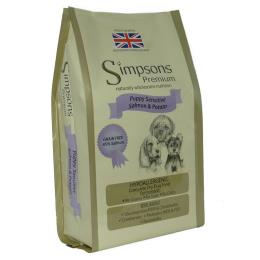 Simpsons Premium Puppy Sensitive, łosoś z ziemniakami - 2 x 12 kg