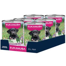Eukanuba Puppy, jagnięcina z ziemniakami - 48 x 400 g