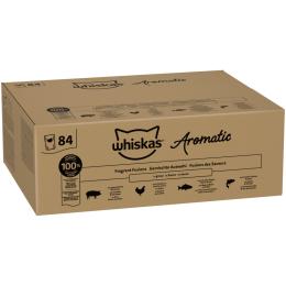 Whiskas 1+ Adult w saszetkach, 84 x 85 g - Aromatyczne połączenie w sosie