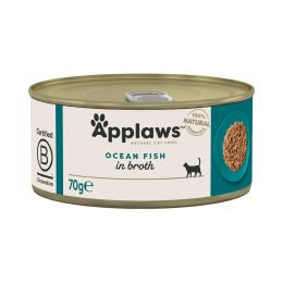 Applaws w bulionie, 6 x 70 g - Ryby oceaniczne