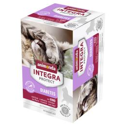 animonda Integra Protect Adult Diabetes, tacki, 6 x 100 g - Z wołowiną