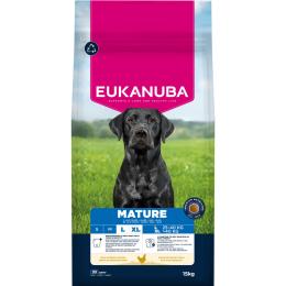 Eukanuba Premium Nutrition Mature Large & Giant Breed, kurczak - 2 x 15 kg