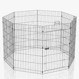 Ferplast Ośmiokątny kojec - Rozmiar M: 8 elementów (szer. x wys.: 57 x 76,5 cm)