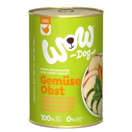 WOW Pur, 6 x 400 g - 100% warzywa i owoce