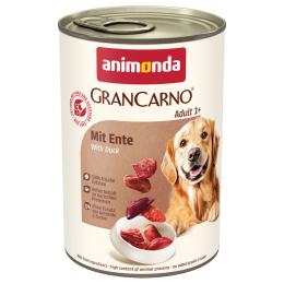 Megapakiet animonda GranCarno Original Adult, 24 x 400 g - Kaczka