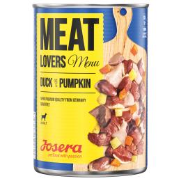 Josera Meatlovers Menu, 6 x 800 g - Kaczka i dynia (stara szata graficzna)