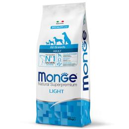 Monge Natural Superpremium All Breed Light Łosoś & Ryż - 12 kg