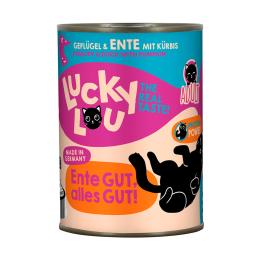Lucky Lou Adult, 6 x 400 g - Drób i kaczka