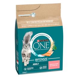 PURINA ONE Adult z łososiem i pełnoziarnistym zbożem - 2,8 kg