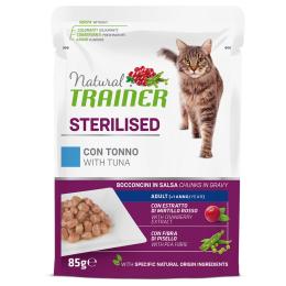 Natural Trainer Adult Sterilised  - Tuńczyk, 12 x 85 g