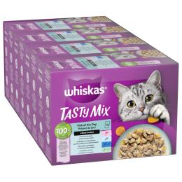 Pakiet Whiskas Tasty Mix, saszetki, 48 x 85 g - Ryba dnia w sosie