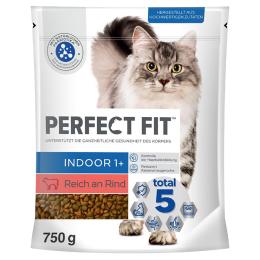 Perfect Fit Indoor 1+, z wołowiną - 750 g