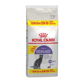 Royal Canin Sterilised 37 - 10 kg + 2 kg gratis!