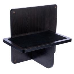 Modern Living San Francisco drapak do montażu na ścianie - Platforma, czarna