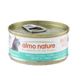Almo Nature 6 x 70 g - Pstrąg i tuńczyk w galarecie