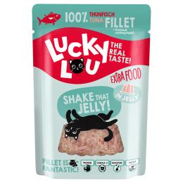 Lucky Lou Extra Food, 12 x 70 g - Filet z tuńczyka w galarecie
