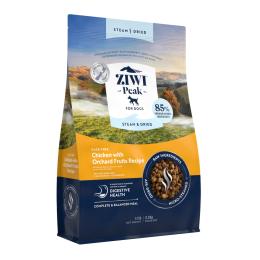 25% taniej! Ziwi Peak, karma sucha dla psa, różne rodzaje - Steam & Dried, kurczak z owocami sadowymi, 3,2 kg