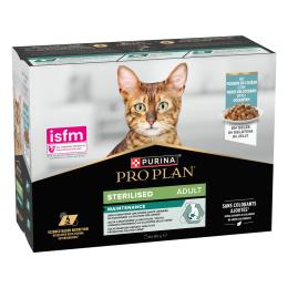 PURINA PRO PLAN Cat Sterilised Adult Maintenance, 10 x 85 g - Ryba morska